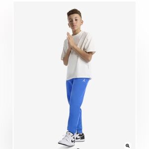 NWOT Jordan Nike Kids Bright Blue Sweatpants Size Large